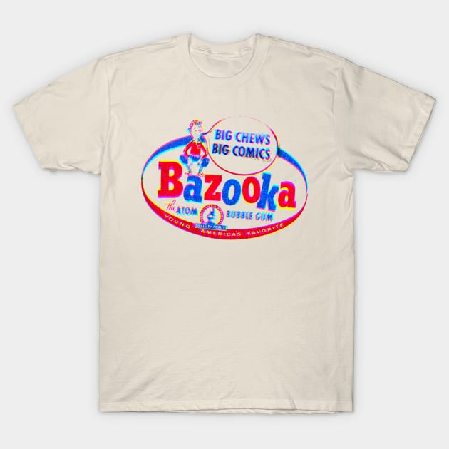 Bazooka Joe bubblegum T-Shirt by HAPPY TRIP PRESS